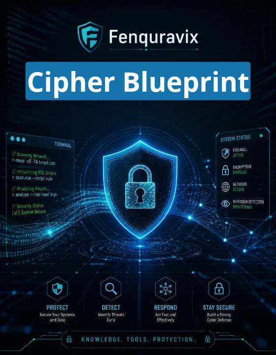 cipher blueprint title screen
