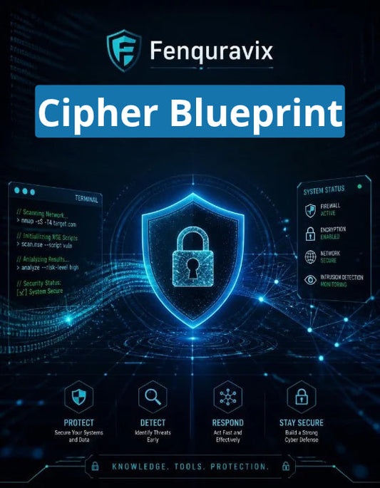 cipher blueprint title screen