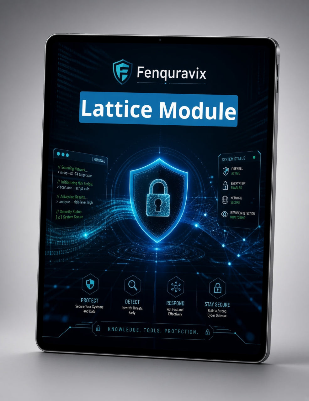 lattice module tablet 